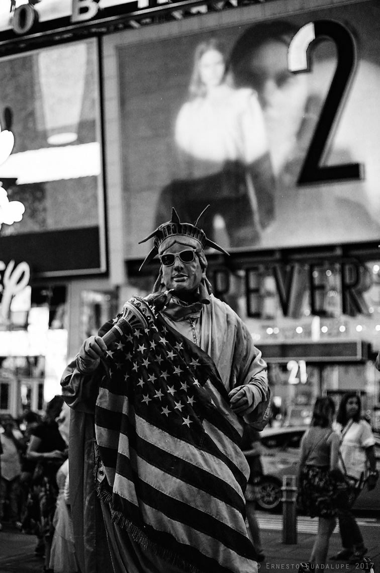 Times Square Lady Liberty 